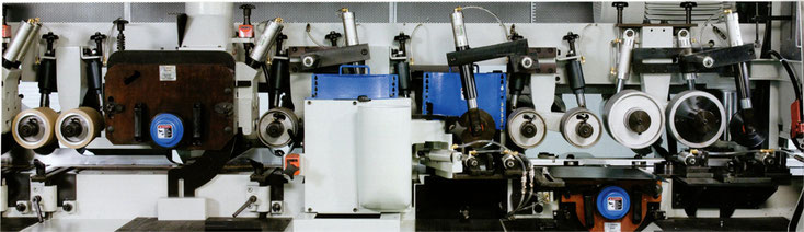 Автоматические четырехсторонние станки Unimax серия Speedmac скорость строжки до 120 м/мин 1