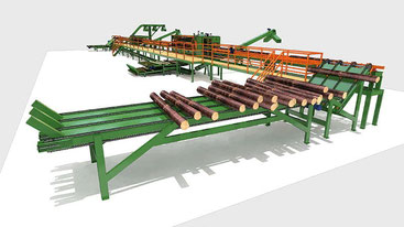 Линии лесопиления, лесоперерабатывающие комплексы, механизация и автоматизация 1