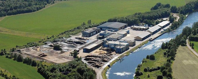 Полнокомплектный лесопильный завод Soderhamn (Содерхамн) производительность до 260 000 кубических метров пиловочника в год 0