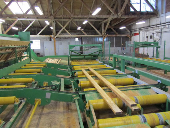 Приводные роликовые транспортеры Timber Mill для лесопиления 