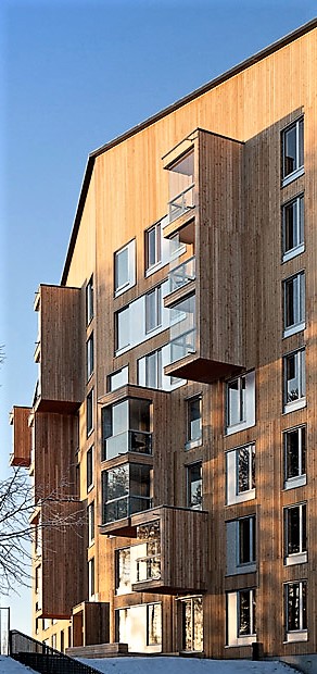 Многоэтажные деревянные CLT дома