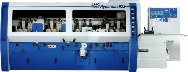 Автоматические четырехсторонние станки Unimax серия Hypermac скорость строжки до 90 м/мин 0