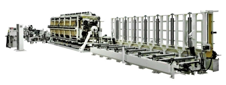 Система автоматического производства клееного бруса